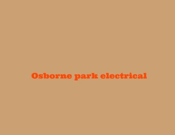 Osborne park electrical 